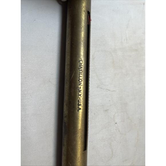 Vintage Antique Hanging Scale 5 lb Chatillon NY U.S.A. Brass Fish - Picture 3 of 4